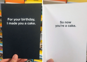 40 Unhinged Greeting Cards With Unexpected Messages Inside – Page 39